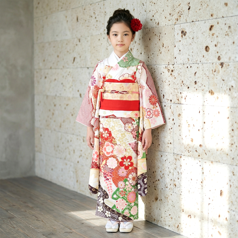 七五三着物7歳女の子画像