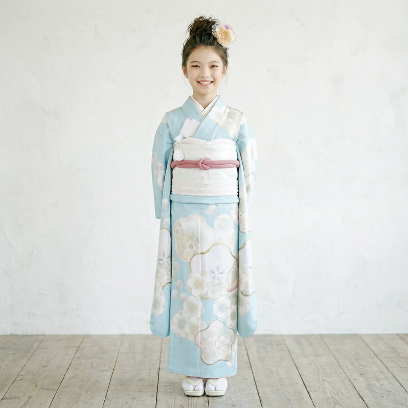 七五三着物7歳女の子画像