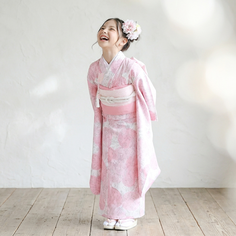 七五三着物7歳女の子画像