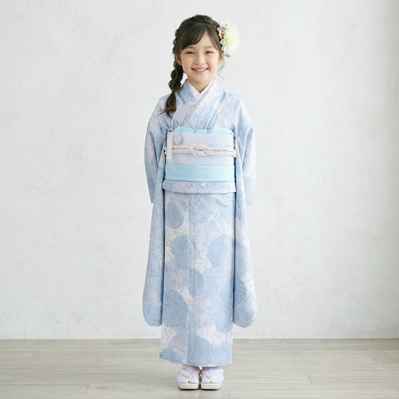 七五三着物7歳女の子画像