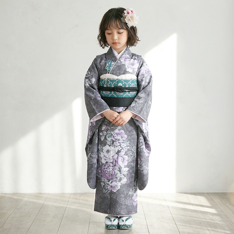 七五三着物7歳女の子画像