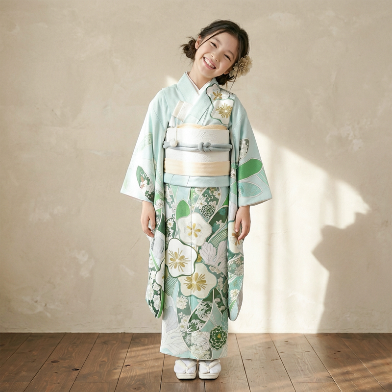 七五三着物7歳女の子画像