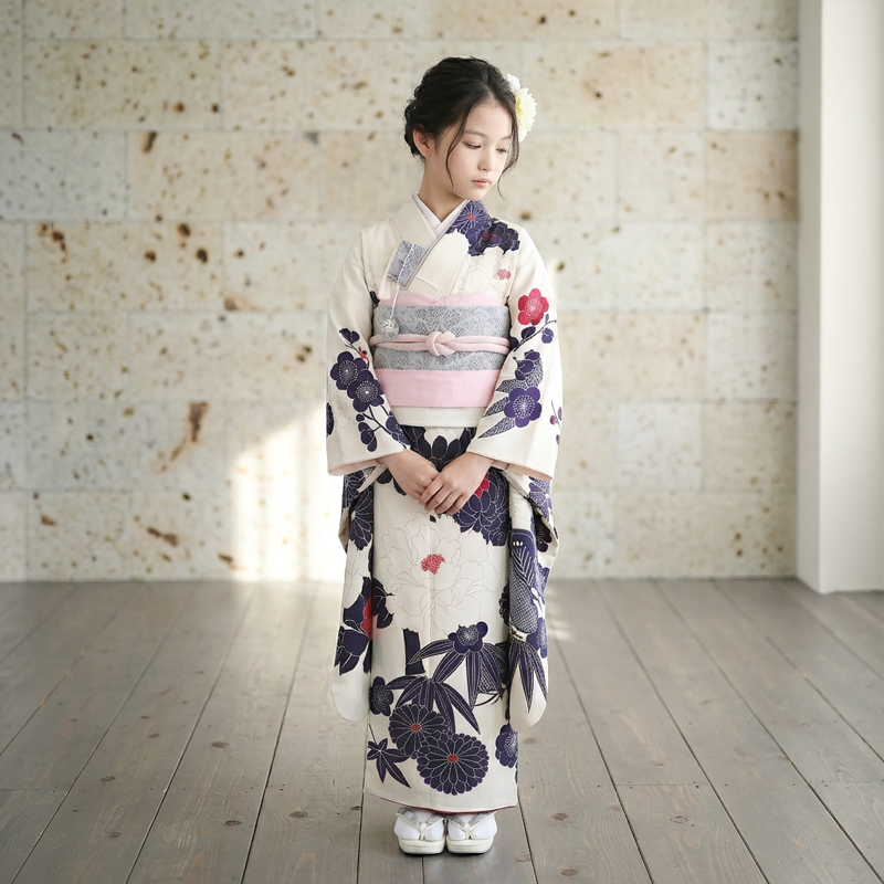 七五三着物7歳女の子画像