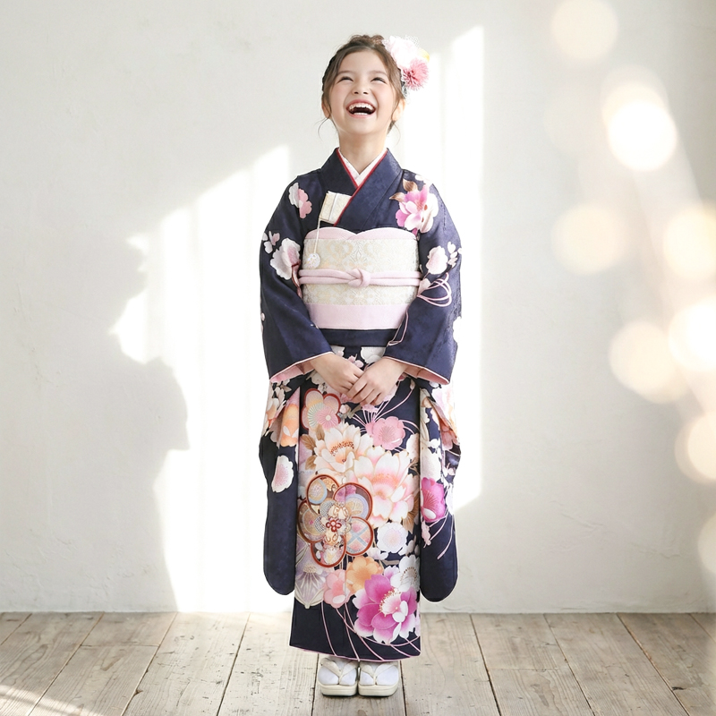 七五三着物7歳女の子画像