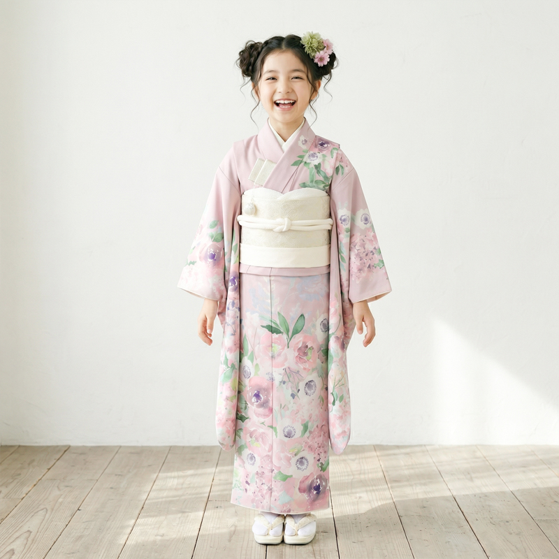 七五三着物7歳女の子画像