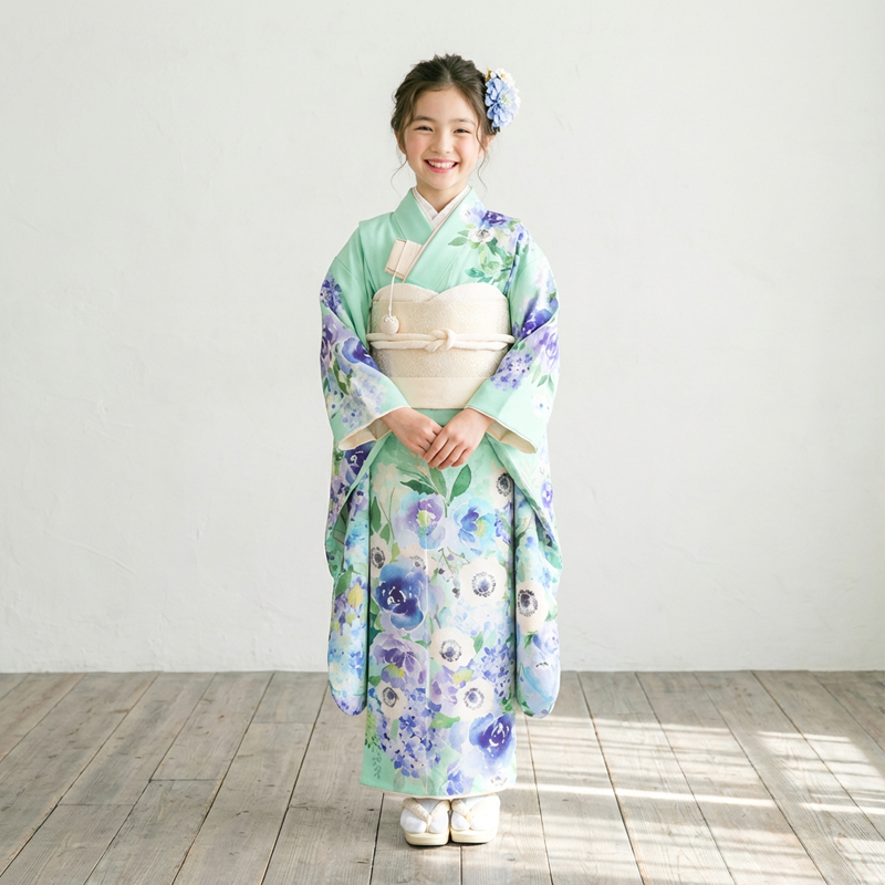 七五三着物7歳女の子画像