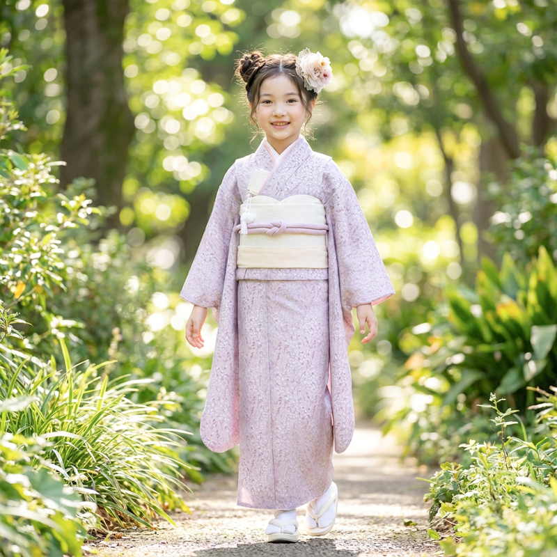 七五三着物7歳女の子画像