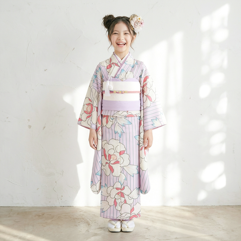 七五三着物7歳女の子画像