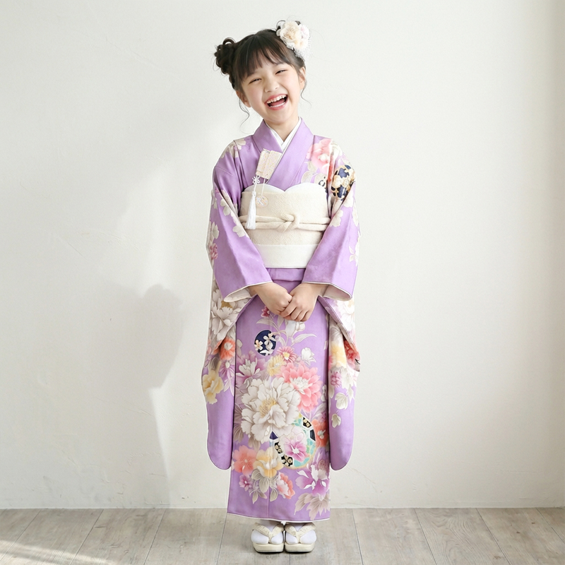 七五三着物7歳女の子画像