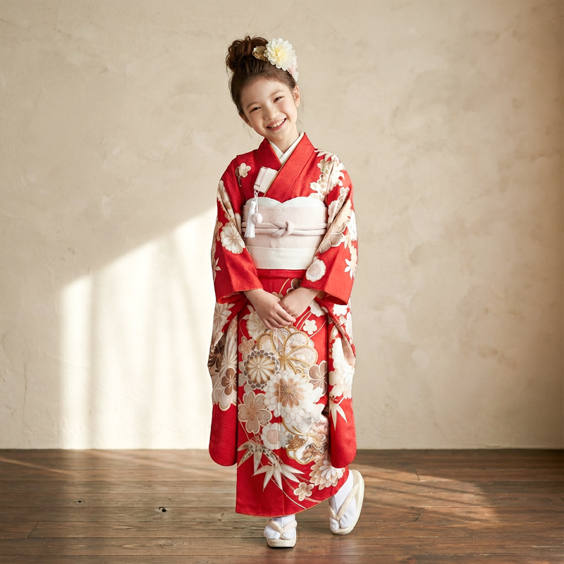 七五三着物7歳女の子画像