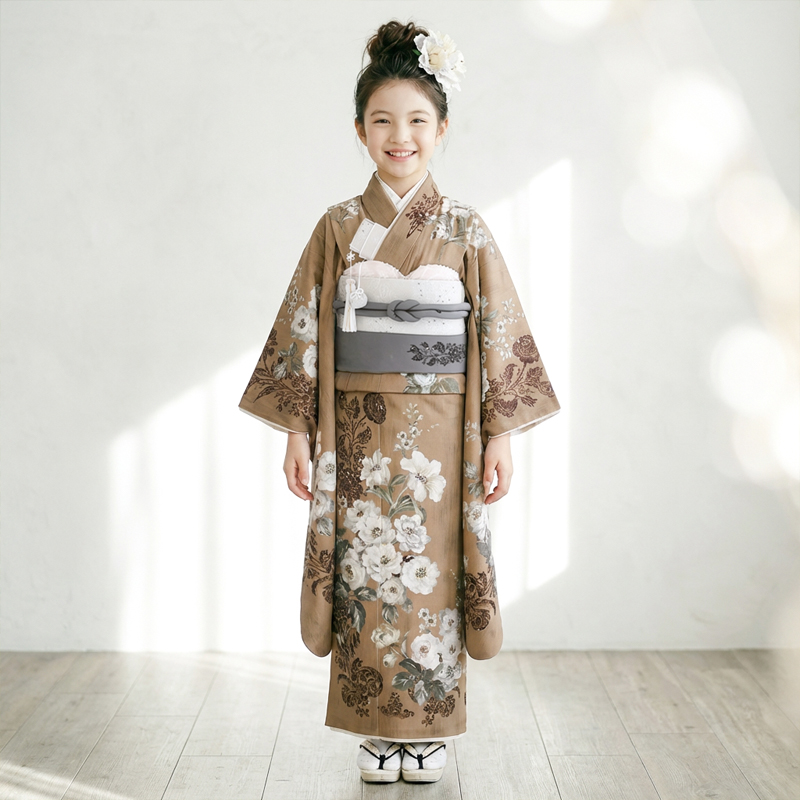 七五三着物7歳女の子画像