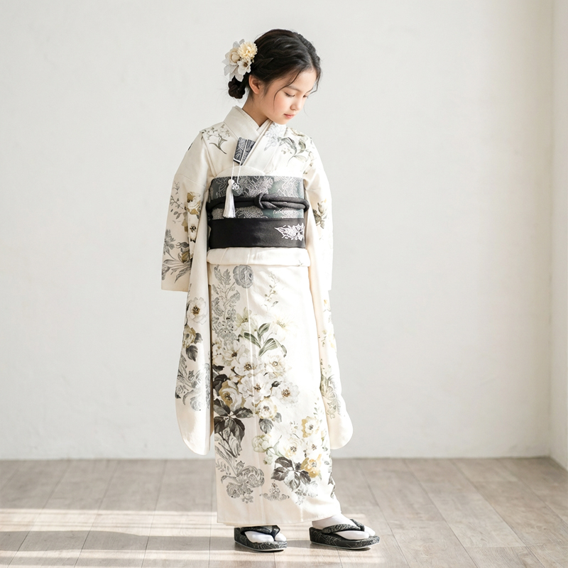 七五三着物7歳女の子画像