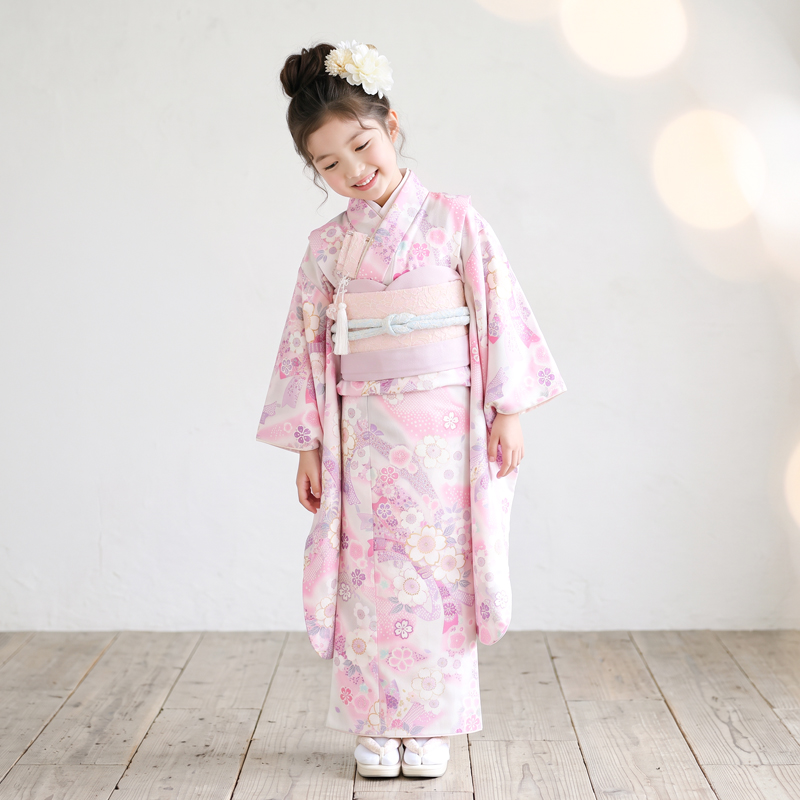 七五三着物7歳女の子画像