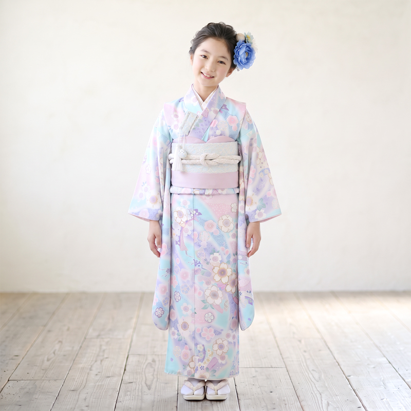 七五三着物7歳女の子画像