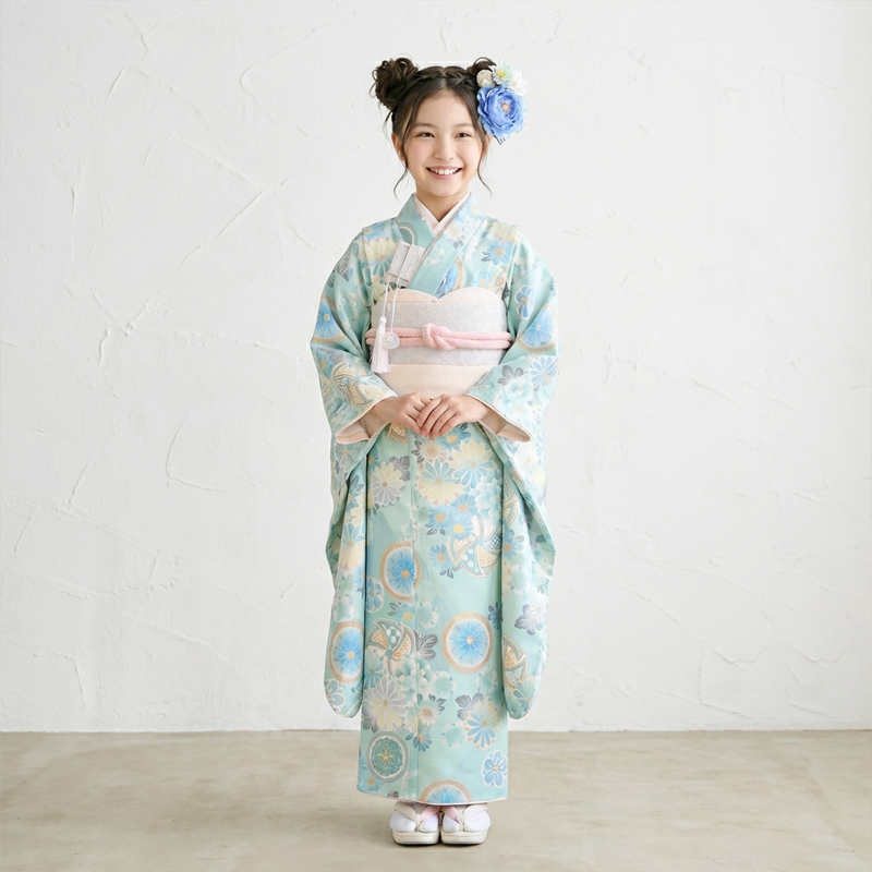 七五三着物7歳女の子画像