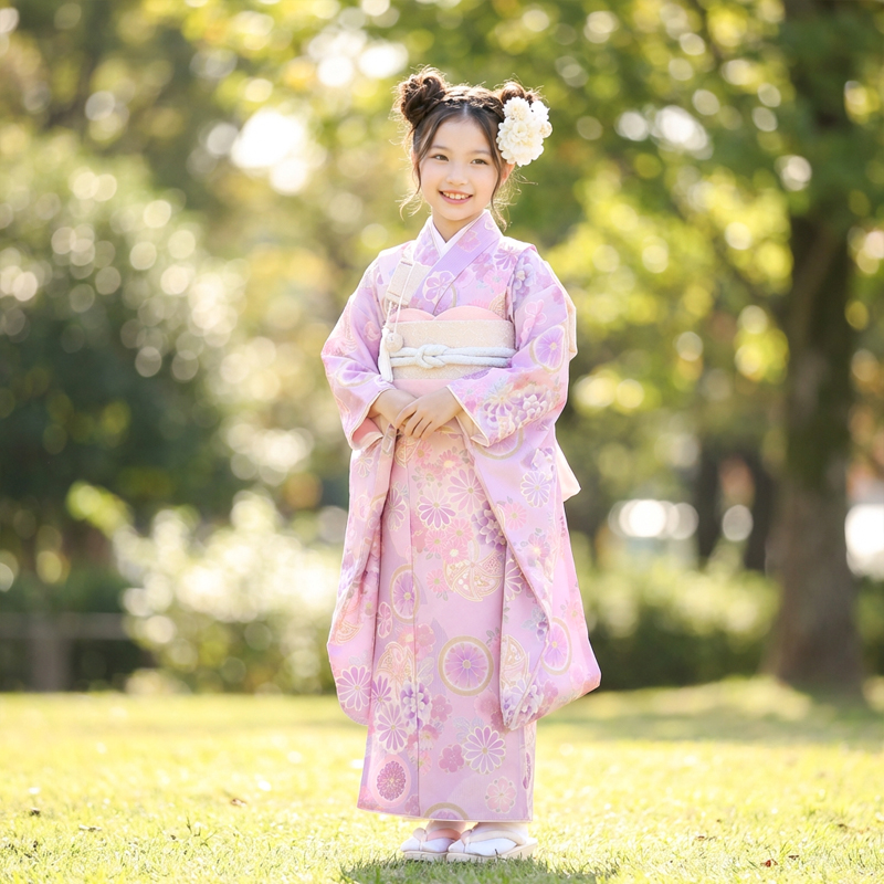七五三着物7歳女の子画像