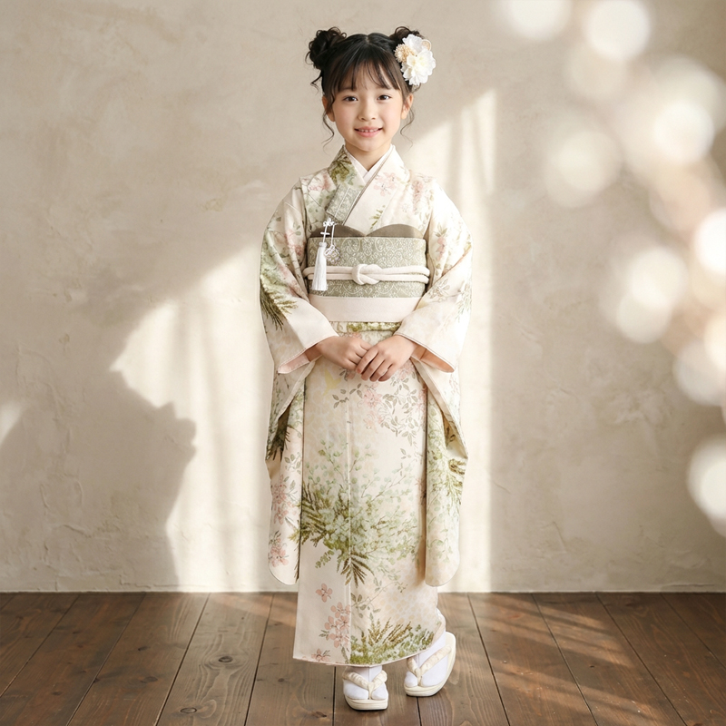 七五三着物7歳女の子画像