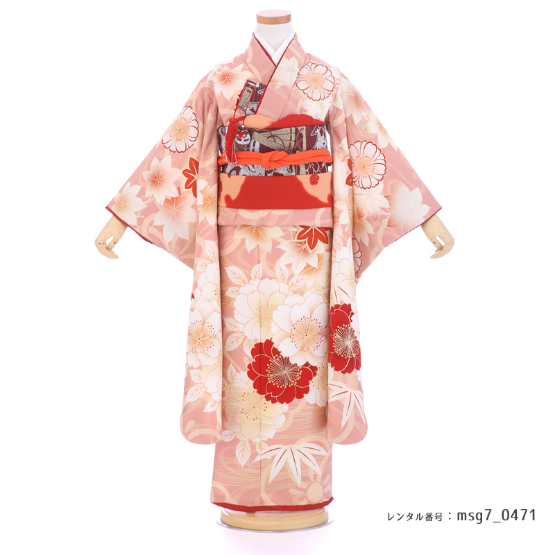 七五三着物7歳女の子画像