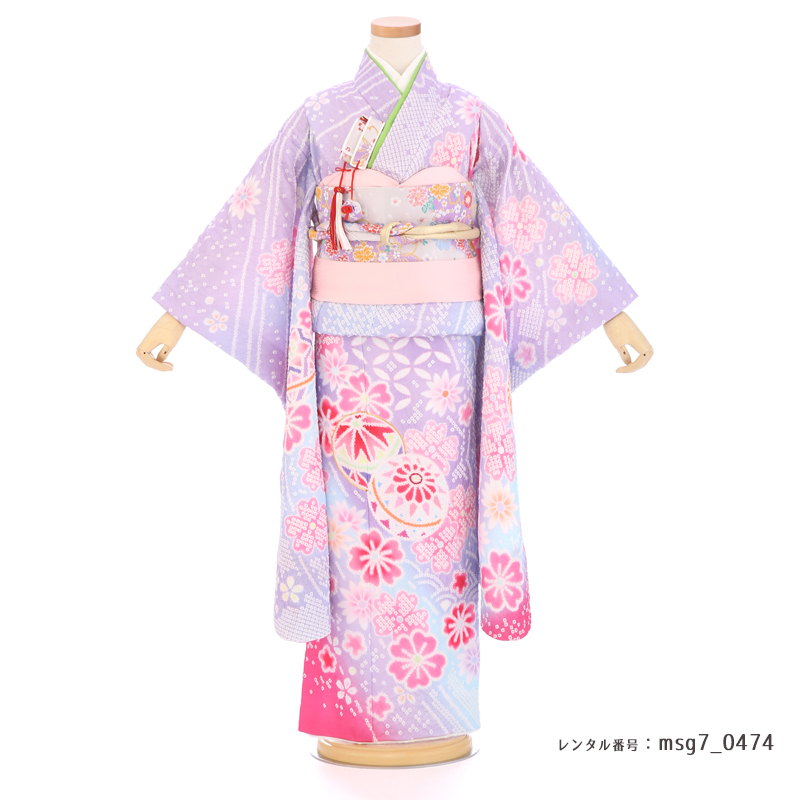 七五三着物7歳女の子画像