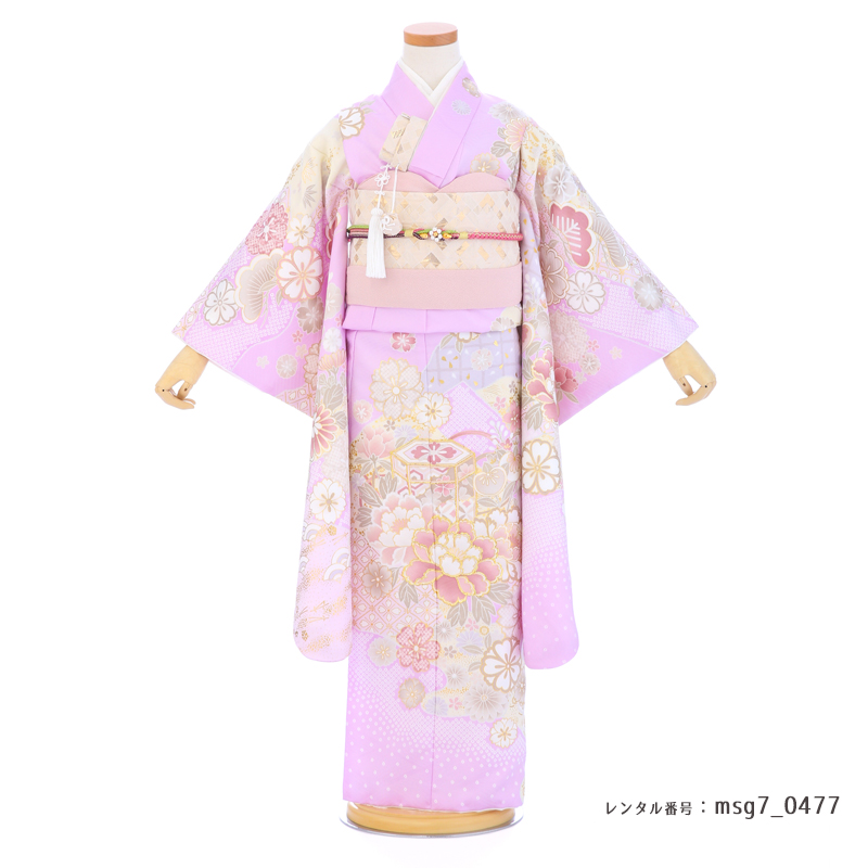 七五三着物7歳女の子画像