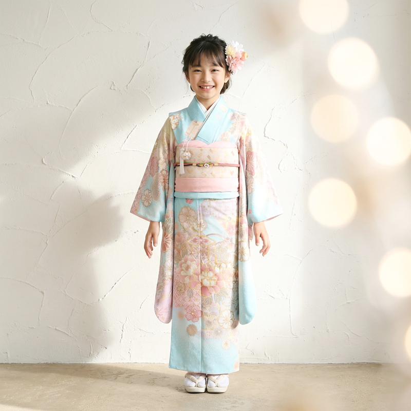 七五三着物7歳女の子画像