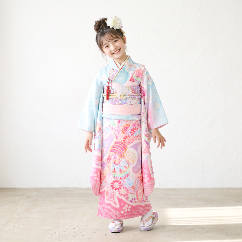七五三着物7歳女の子画像
