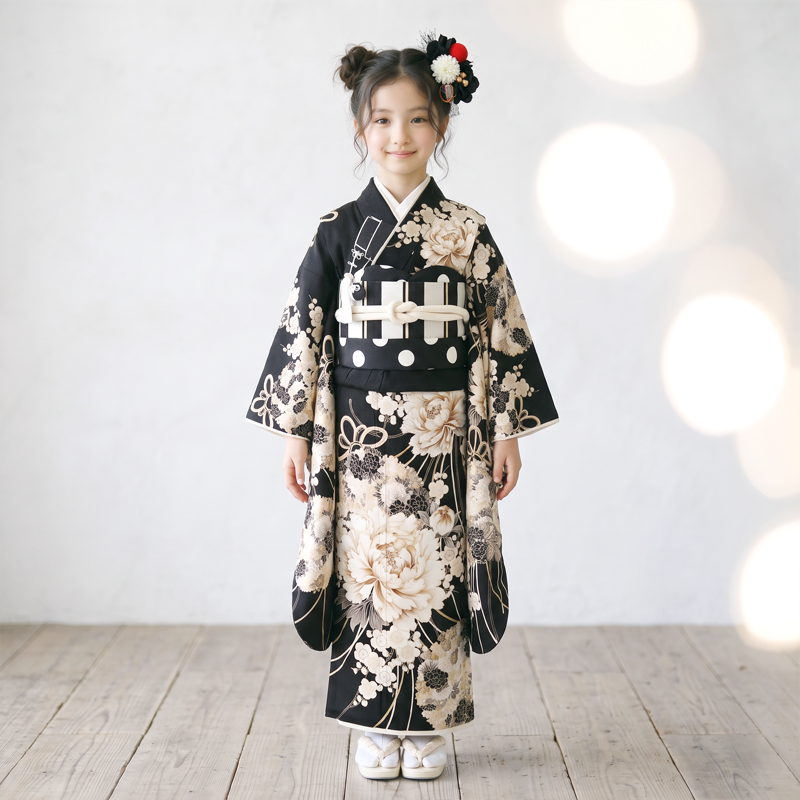七五三着物7歳女の子画像