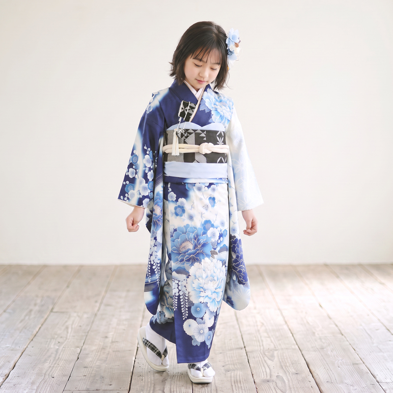 七五三着物7歳女の子画像