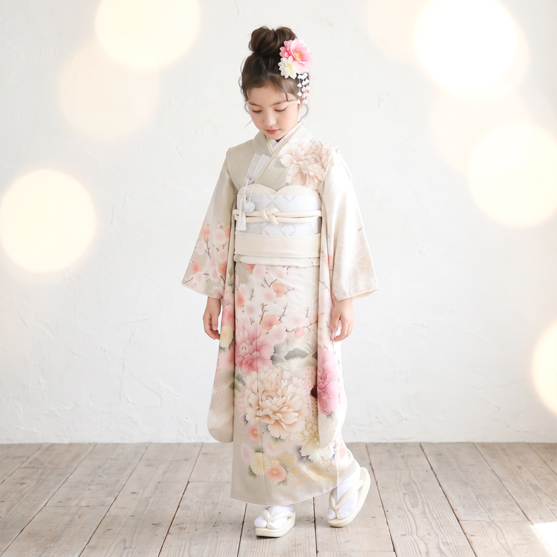 七五三着物7歳女の子画像
