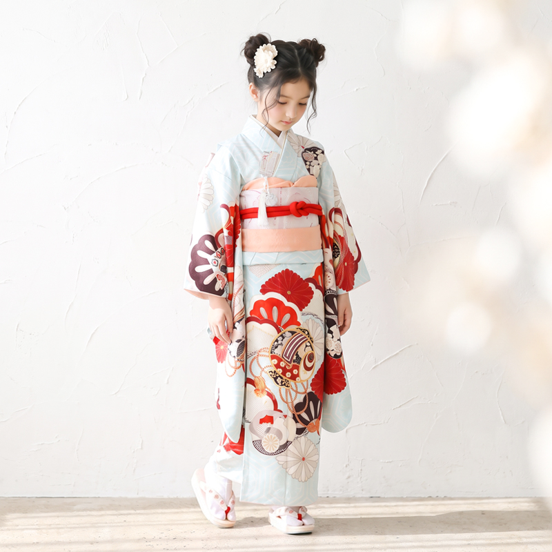 七五三着物7歳女の子画像