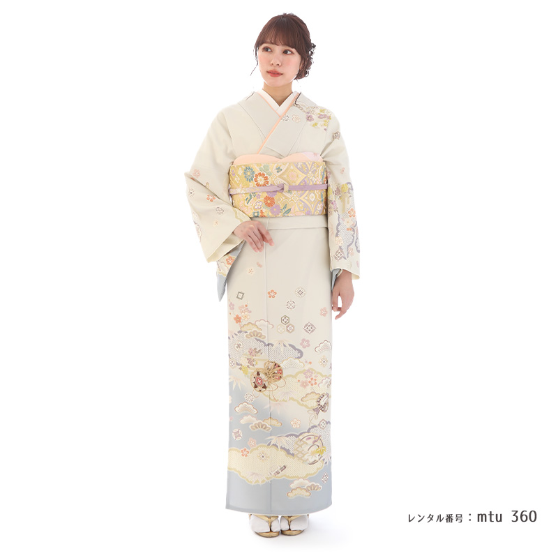 訪問着レンタル画像